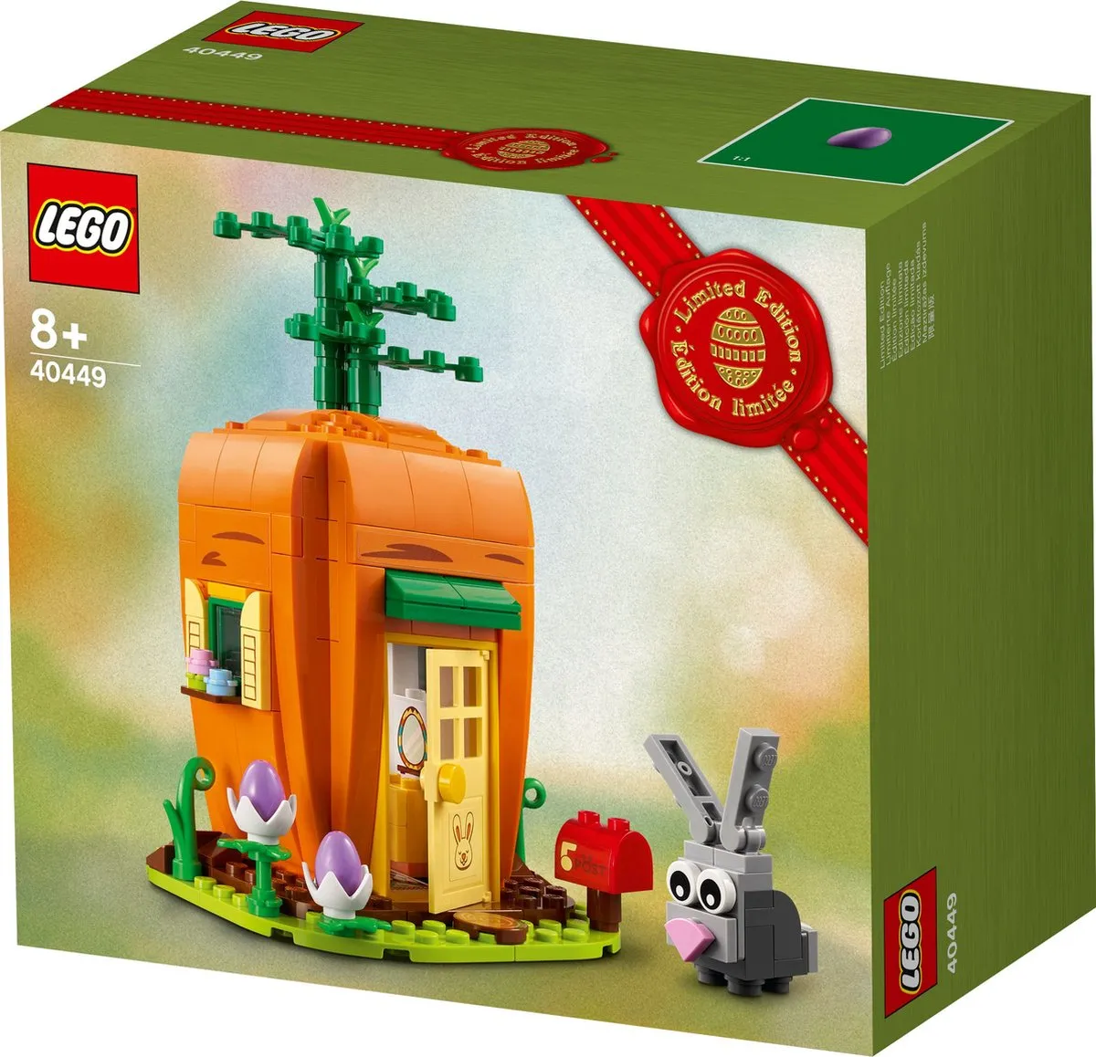 LEGO 40449 Het Wortelhuis van de Paashaas - 232 Stukken