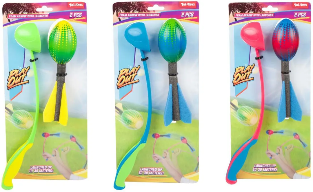 Toi-Toys Play Out Mini Foampijl Vortex - Multicolor