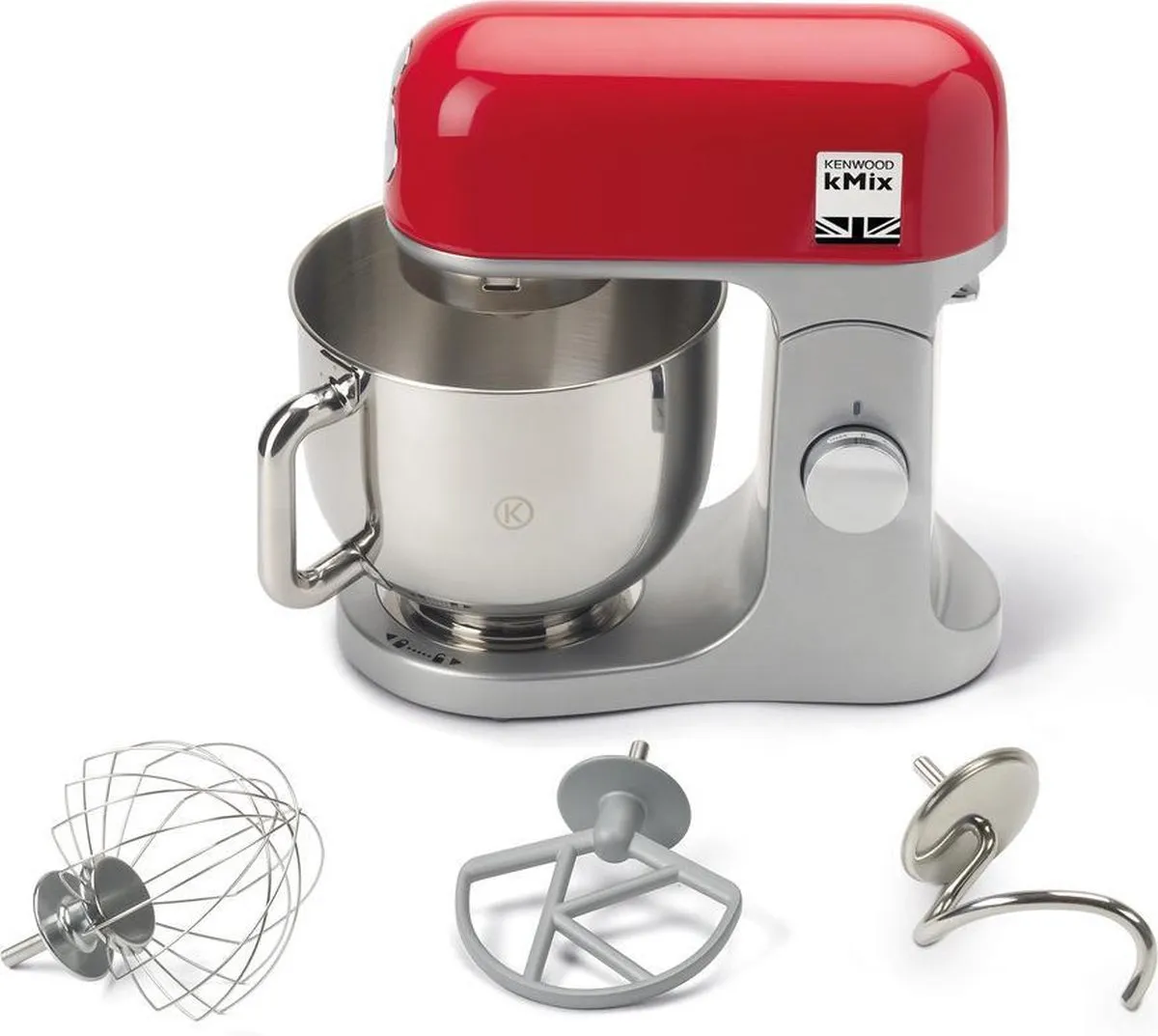 Kenwood kMix KMX750RD Keukenmachine - 1000W - Rood - afbeelding 6 van 6