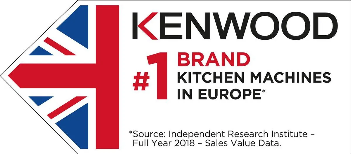 Kenwood kMix KMX750RD Keukenmachine - 1000W - Rood
