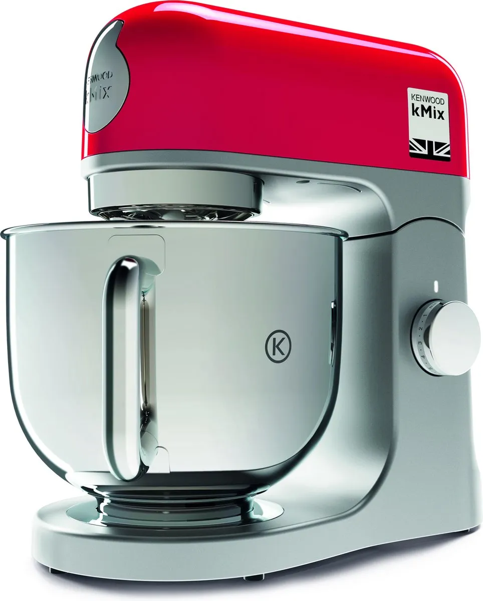 Kenwood kMix KMX750RD Keukenmachine - 1000W - Rood