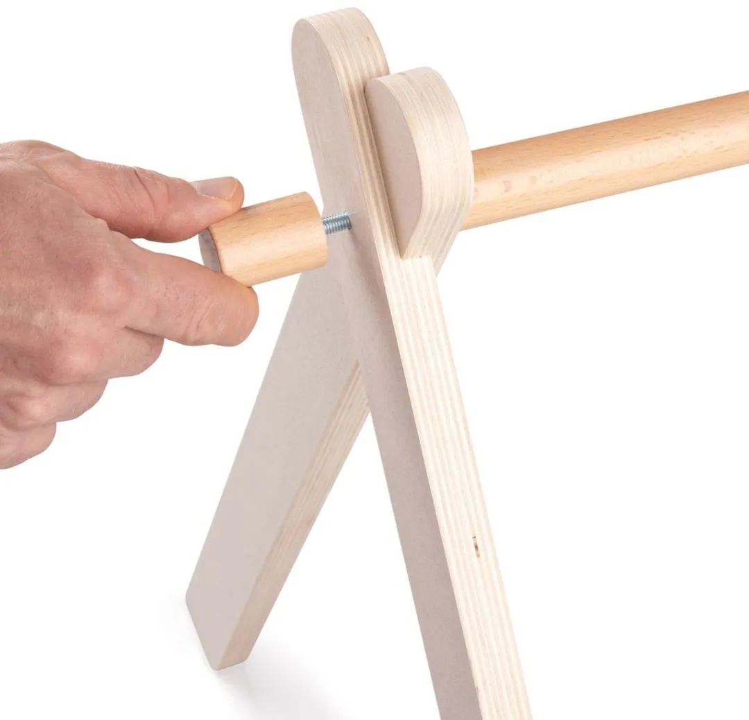 Sebra Houten Babygym - Bruin