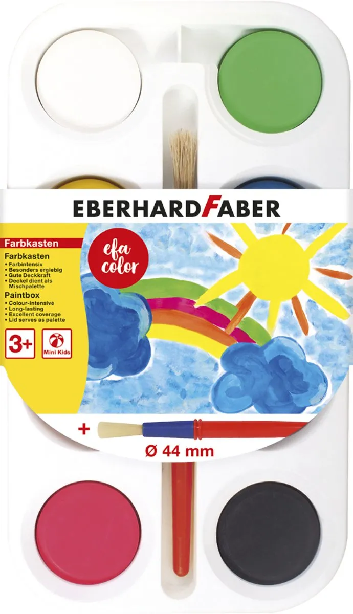 Eberhard Faber Plakkaatverfset 8 Kleuren