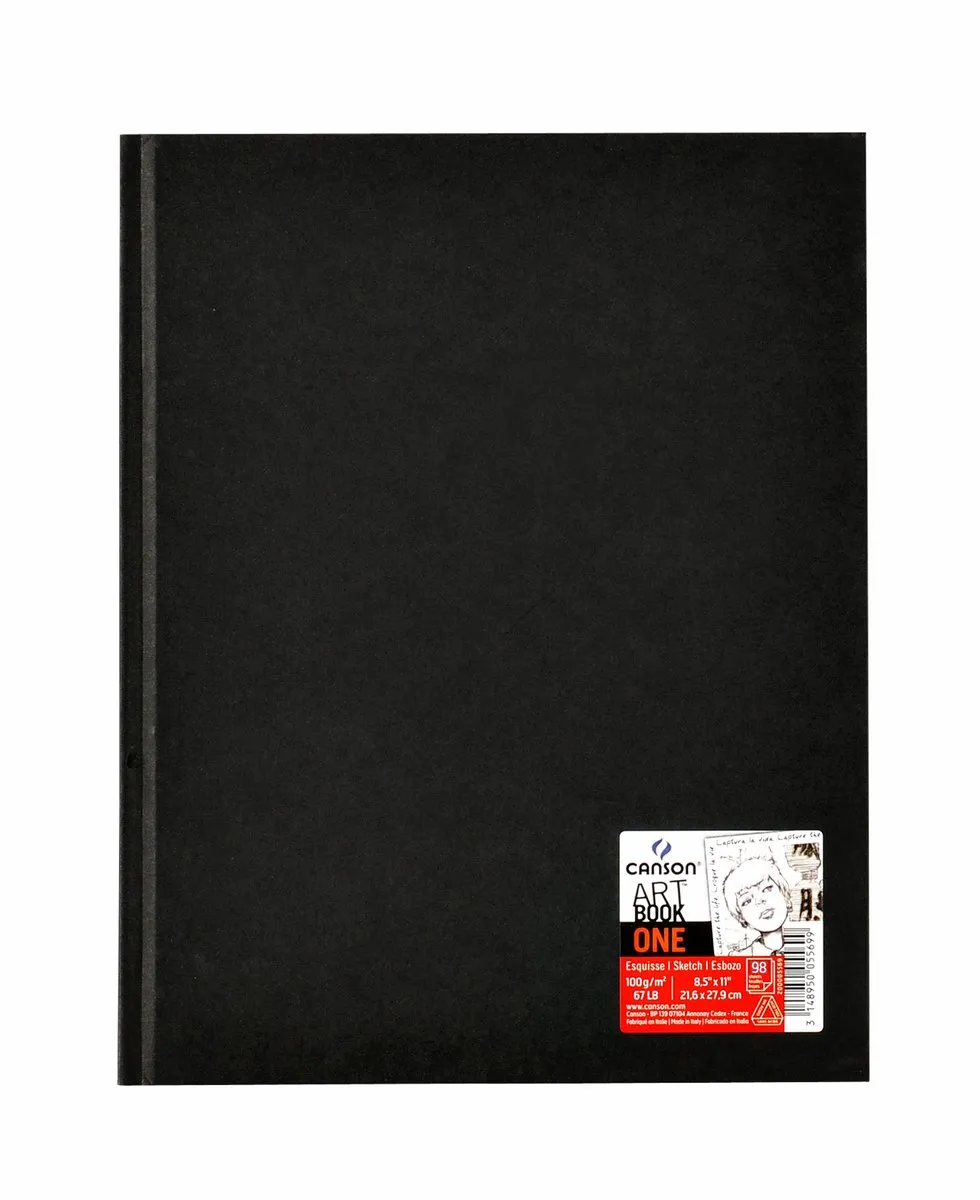 Canson Art Dummy Tekenboek 196 vel - 216x279mm 100gr Wit