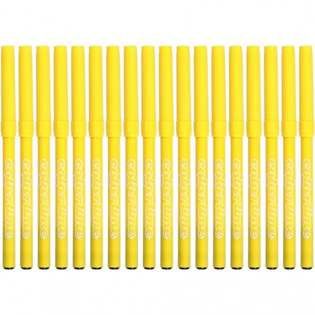 Colortime Stiften 2mm Citroengeel - 18 Stuks