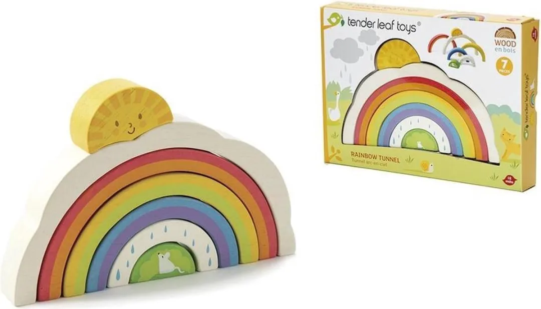 Tender Leaf Toys Regenboog Vorm Puzzel Junior 1000-delig