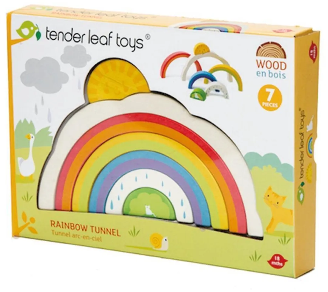 Tender Leaf Toys Regenboog Vorm Puzzel Junior 1000-delig - Multicolor