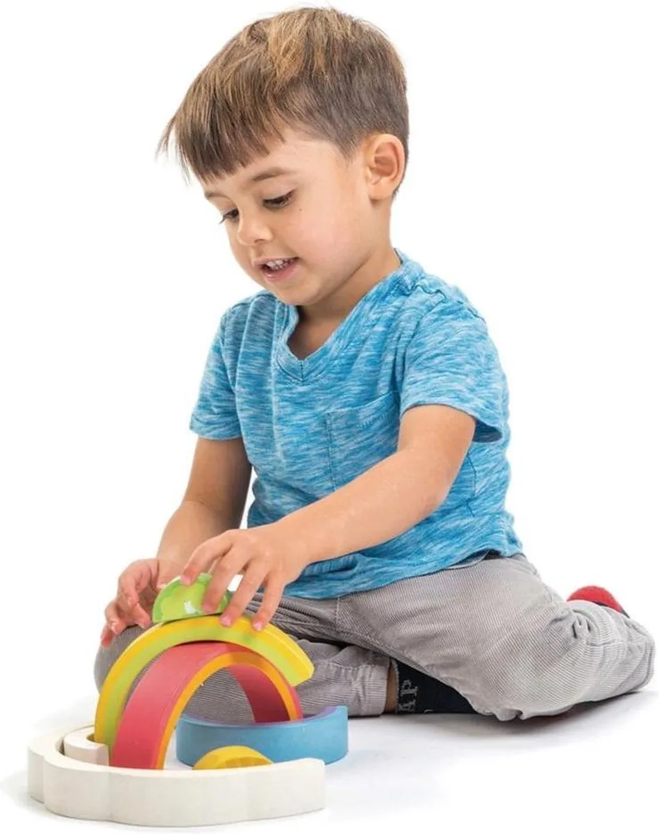 Tender Leaf Toys Regenboog Vorm Puzzel Junior 1000-delig - Multicolor