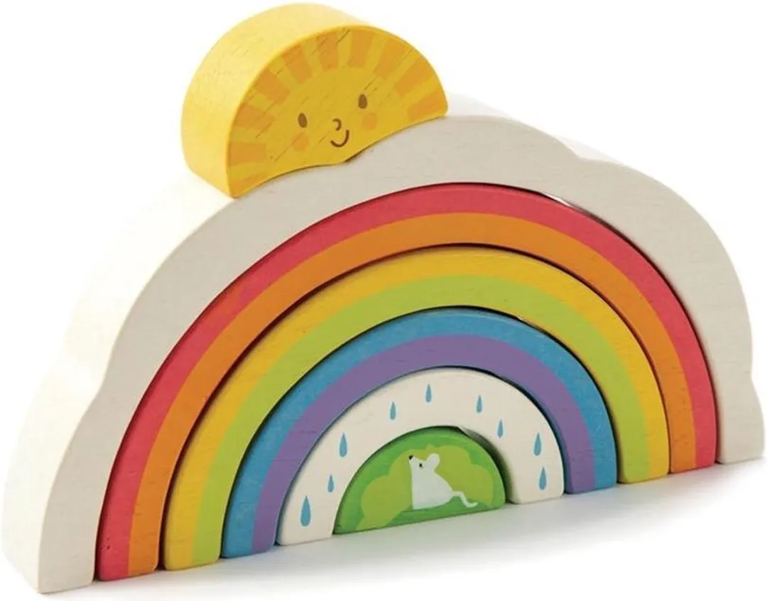 Tender Leaf Toys Regenboog Vorm Puzzel Junior 1000-delig - Multicolor