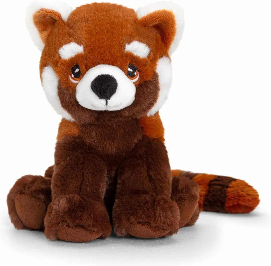 Keel Toys Pluche Rode Panda Knuffel