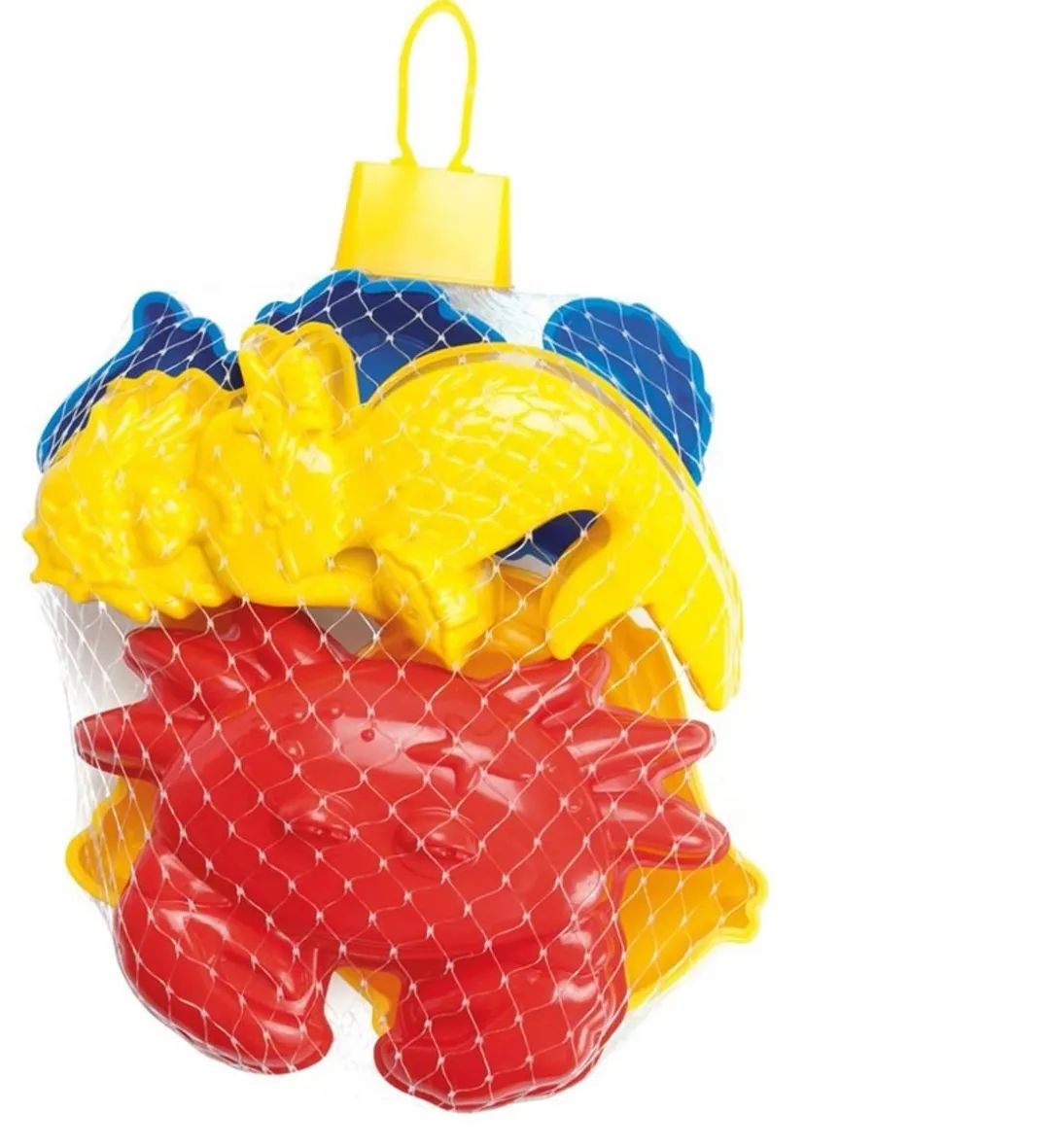 dantoy 4 x mallen voor zandafdrukken vis zeepaard zeemeermin en krab