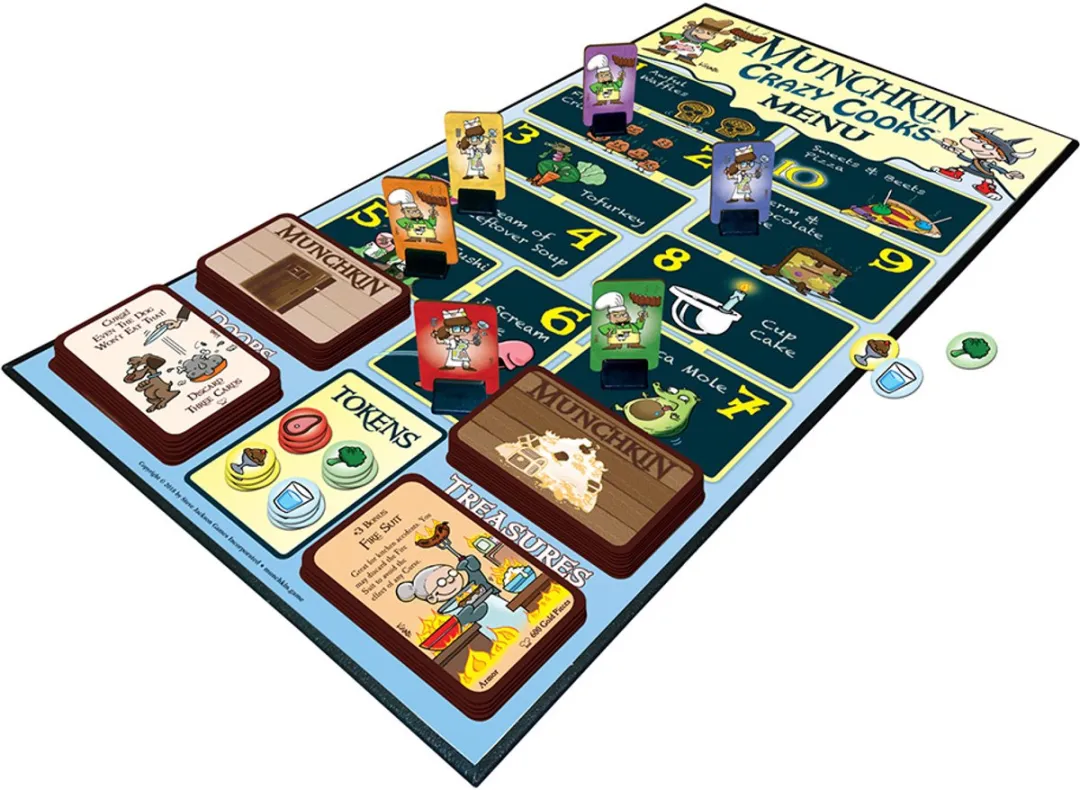 Steve Jackson Games Munchkin Crazy Cooks Kaartspel - 3-6 Spelers