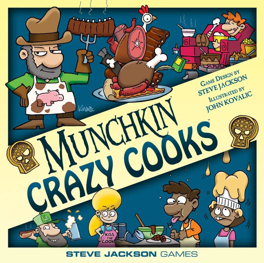 Steve Jackson Games Munchkin Crazy Cooks Kaartspel - 3-6 Spelers