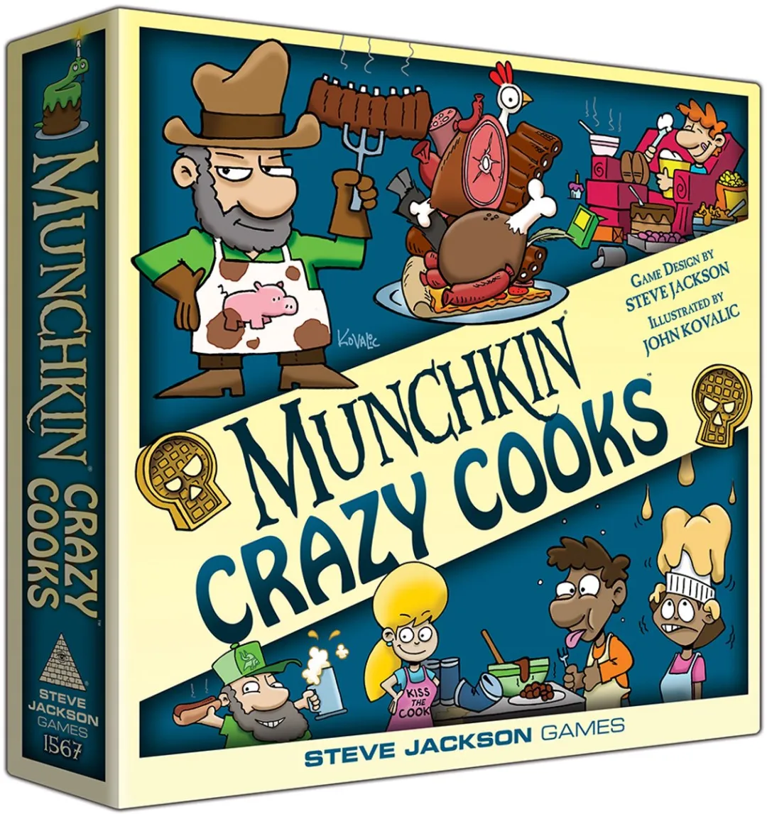 Steve Jackson Games Munchkin Crazy Cooks Kaartspel