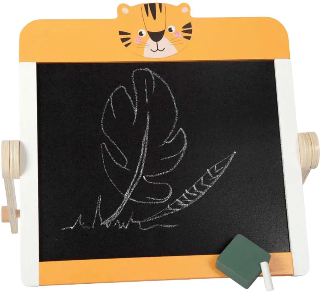 Small Foot Schoolbord Whiteboard Safari FSC - Multi kleuren