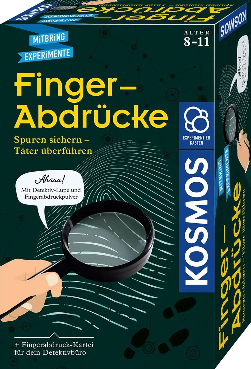 Kosmos Finger-Afdrücke