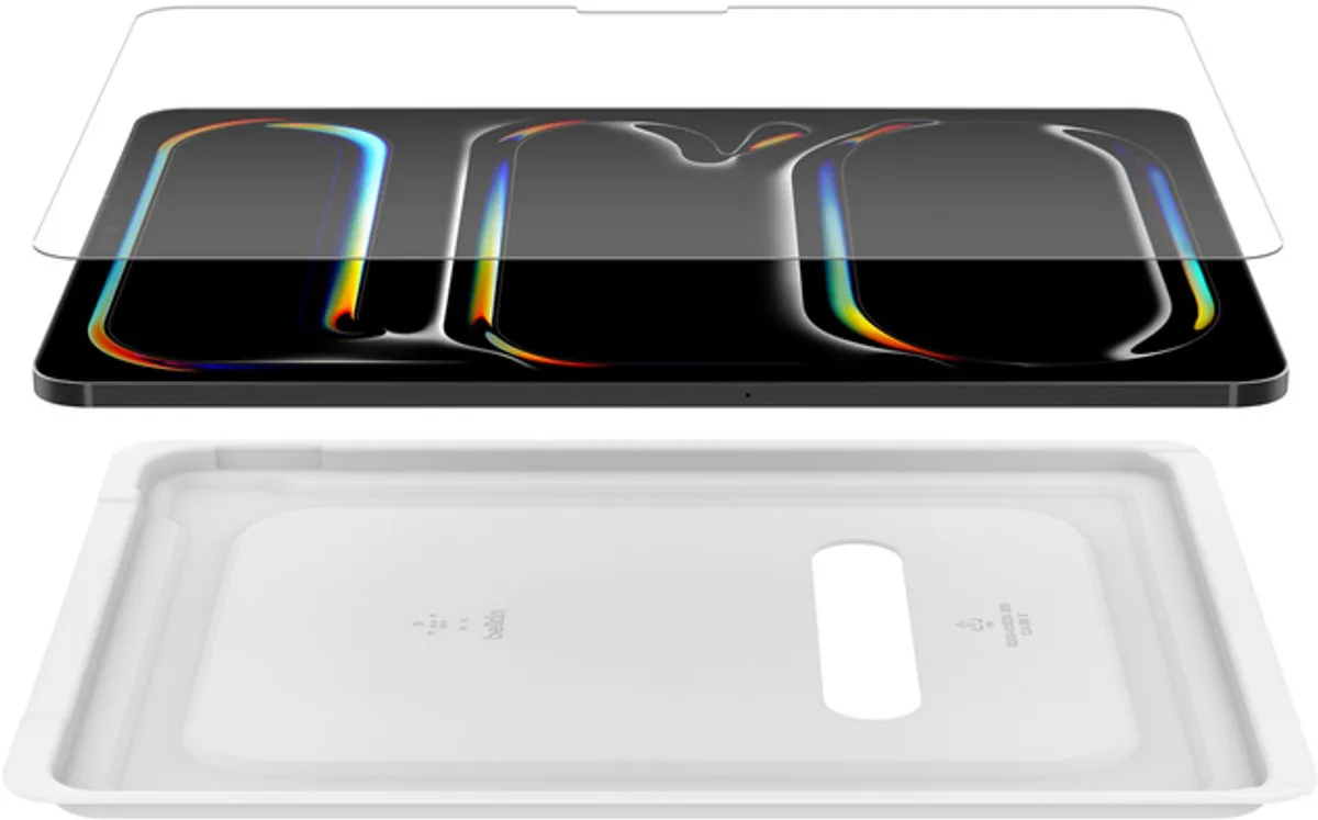 Belkin TemperedGlass Screenprotector OVI006HQ - iPad Pro 13" (M4) - Transparant - afbeelding 6 van 6