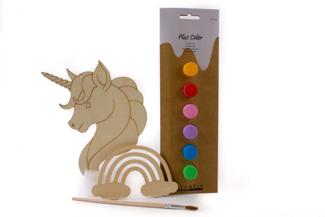Creativ Company Eenhoorn Verfset - 6 Kleuren 30ml