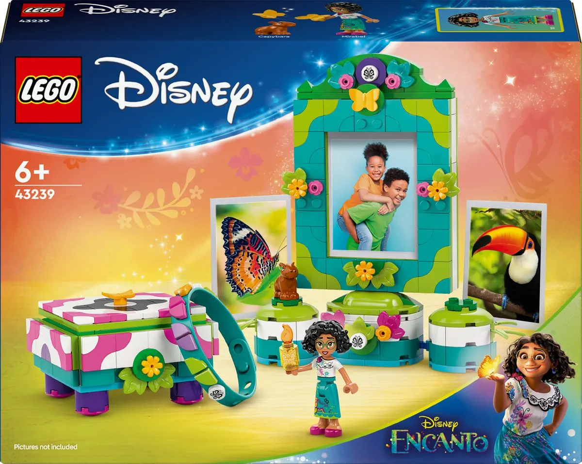 LEGO Disney Encanto Mirabel Fotolijstje & Sieradendoos 43239 - Meerkleurig