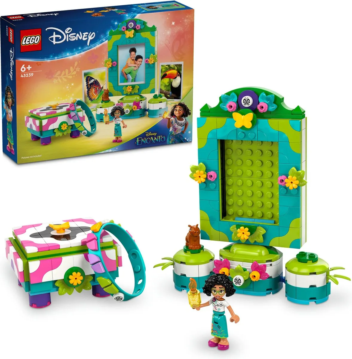 LEGO Disney Encanto Mirabel Fotolijstje & Sieradendoos 43239 - Meerkleurig