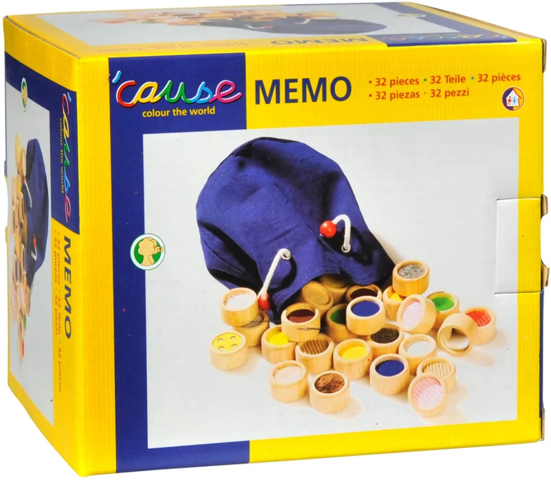 Goki Memo Game Feel the Surface 59004 - Blauw - afbeelding 2 van 6