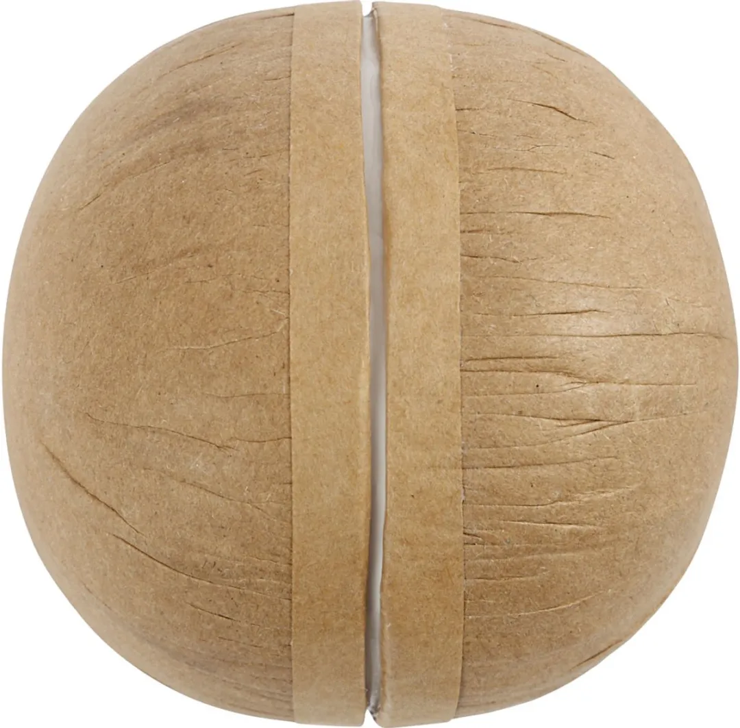 Creativ Company Papieren Tweedelige Bal 8cm - 4 Stuks Multicolor