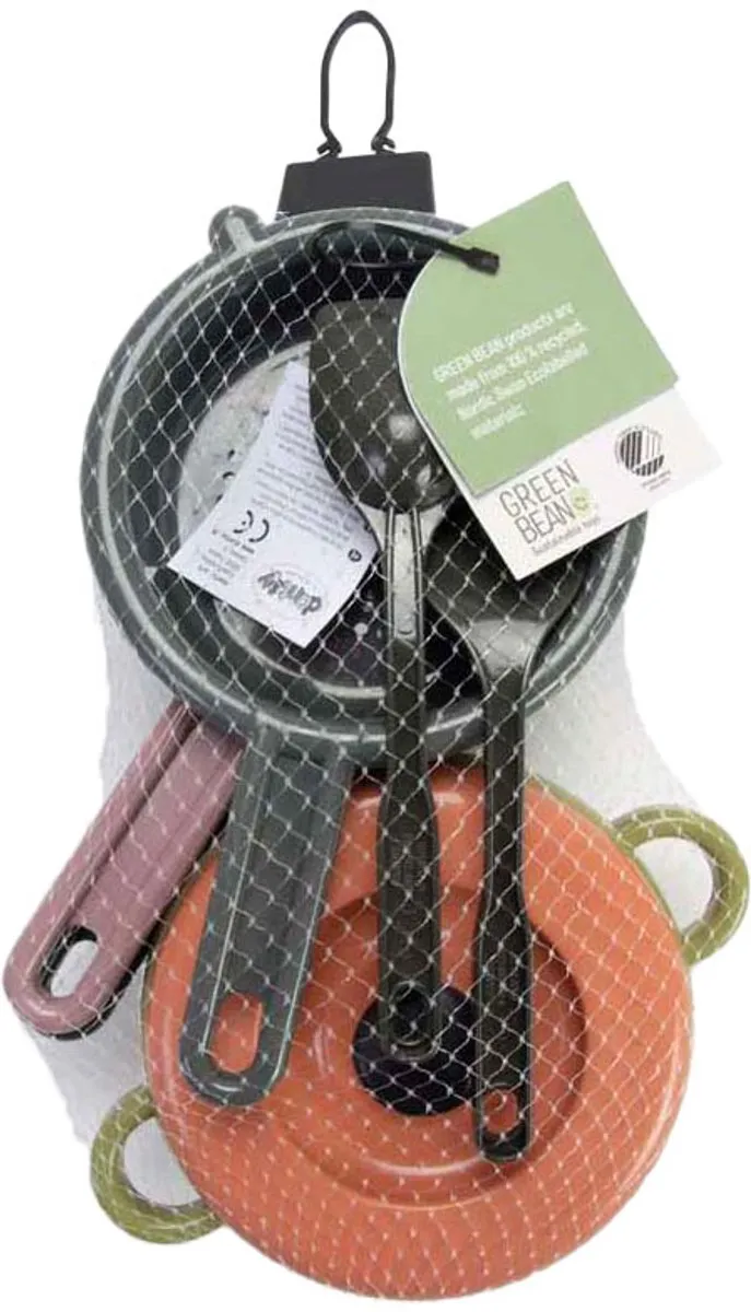 Dantoy Green Bean Pannenset 7-delig - Multicolor
