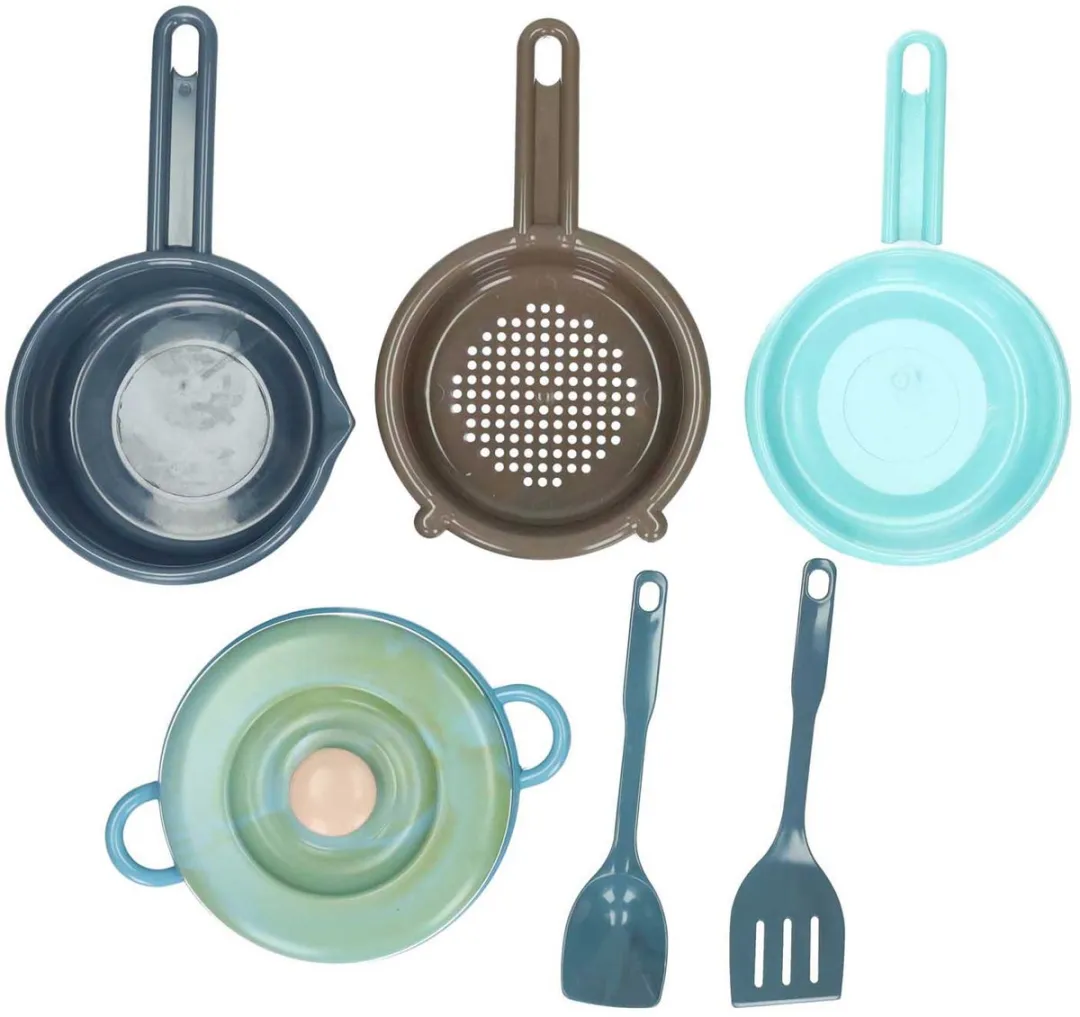 Dantoy Green Bean Pannenset 7-delig - Multicolor