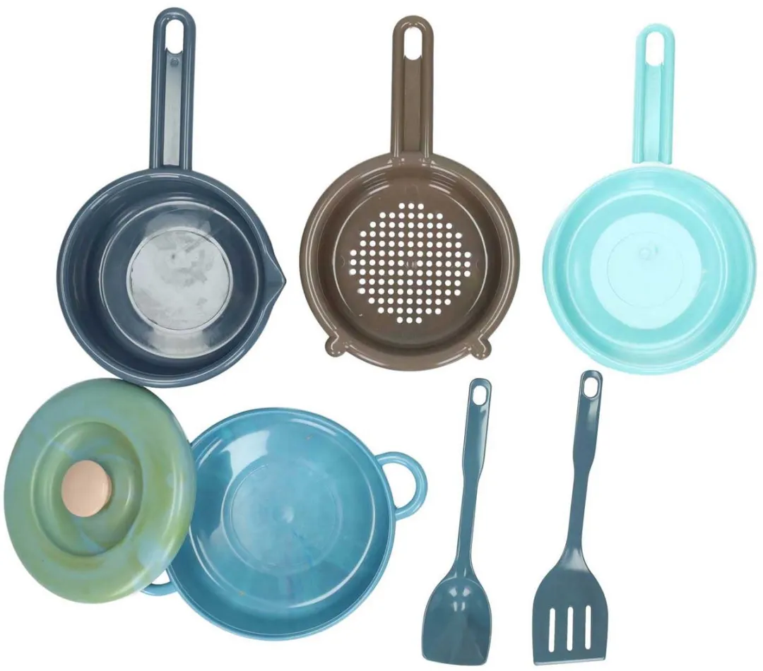 Dantoy Green Bean Pannenset 7-delig - Multicolor