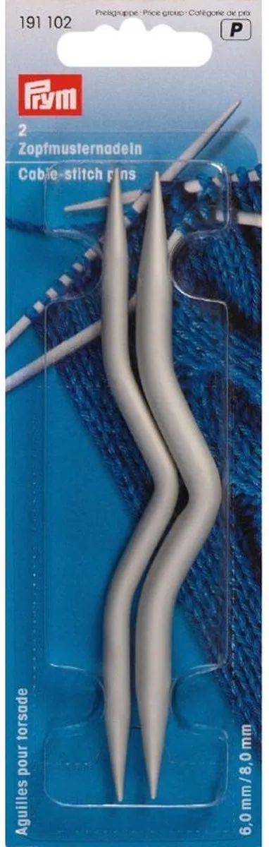 Prym Kabelnaalden 6,0/8,0mm