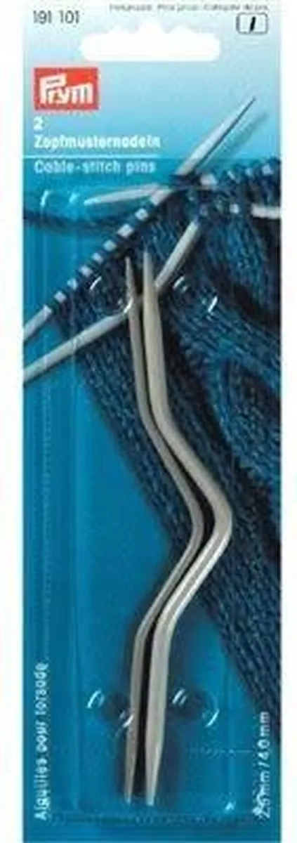 Prym Kabelnaalden 6,0/8,0mm - Grijs