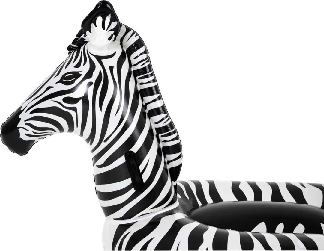 Bestway Opblaasbare Zebra 254x142cm - Led-verlichting - Multi