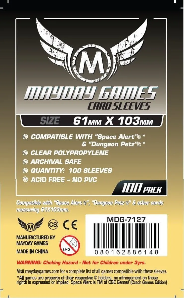 Mayday Games Card Sleeves MDG7127