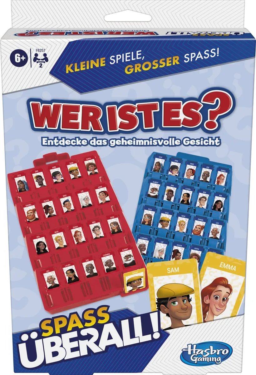 Hasbro Gaming Grab and Go Wie Is Het?