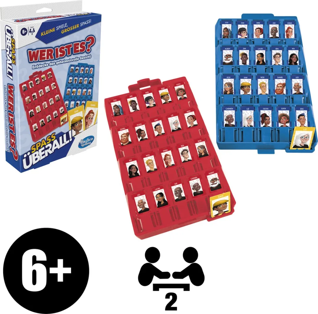 Hasbro Gaming Grab and Go Wie Is Het?