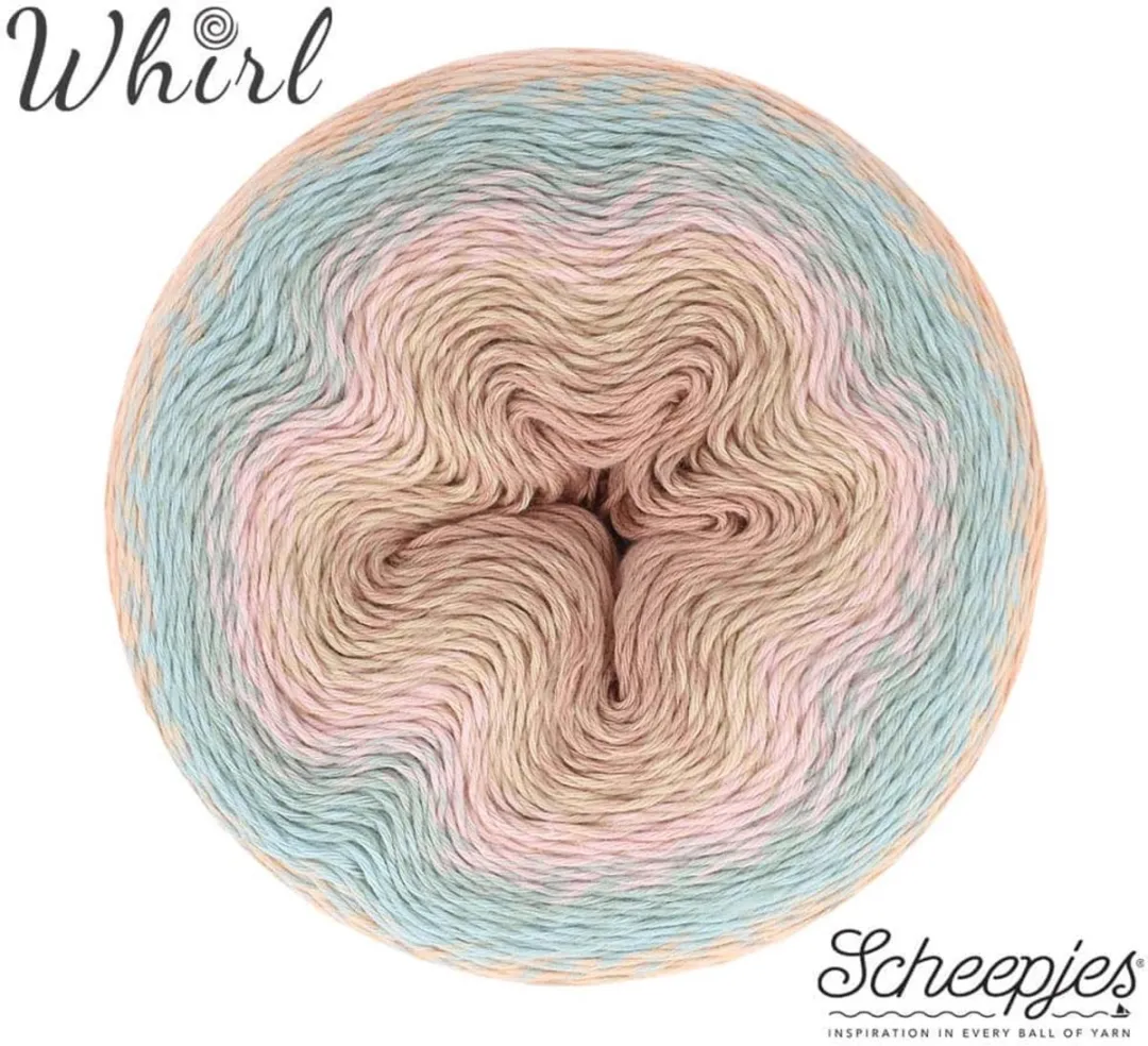 Scheepjes Whirl 1000m Wol - 795 Pastel Parfait