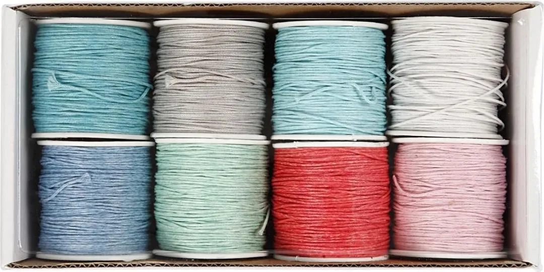 Creativ Company Katoenkoord Set 1mm Pastel - 320m