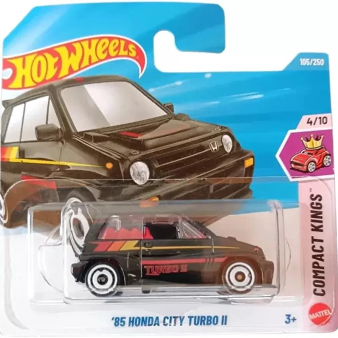Hot Wheels '85 Honda City Turbo II Black Glim 21A