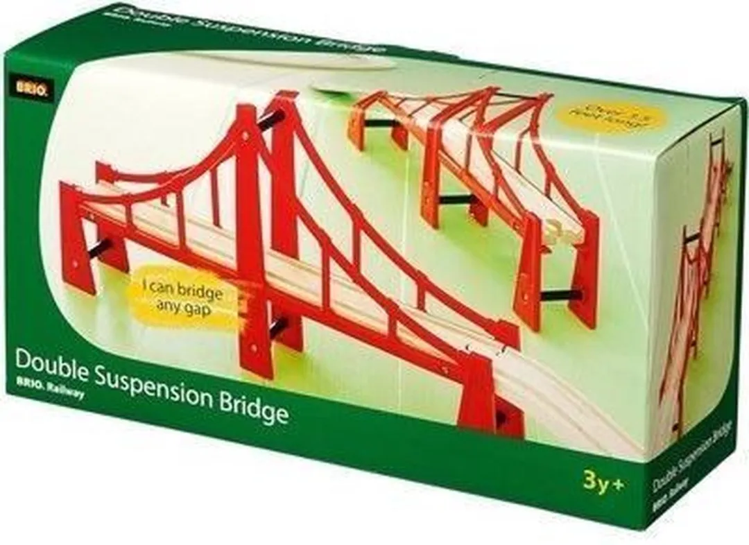BRIO Dubbele Hangbrug 33683 - Rood - afbeelding 6 van 6