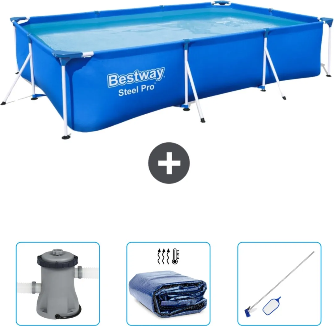 Bestway Steel Pro Zwembad 300x201x66cm