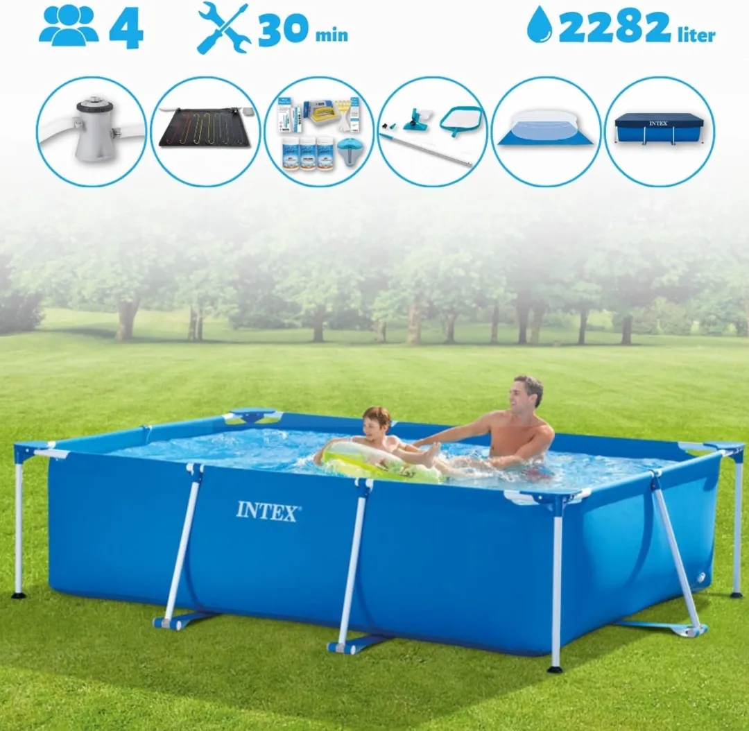 Intex Zwembad 260x160x65cm - 2282L - Blauw