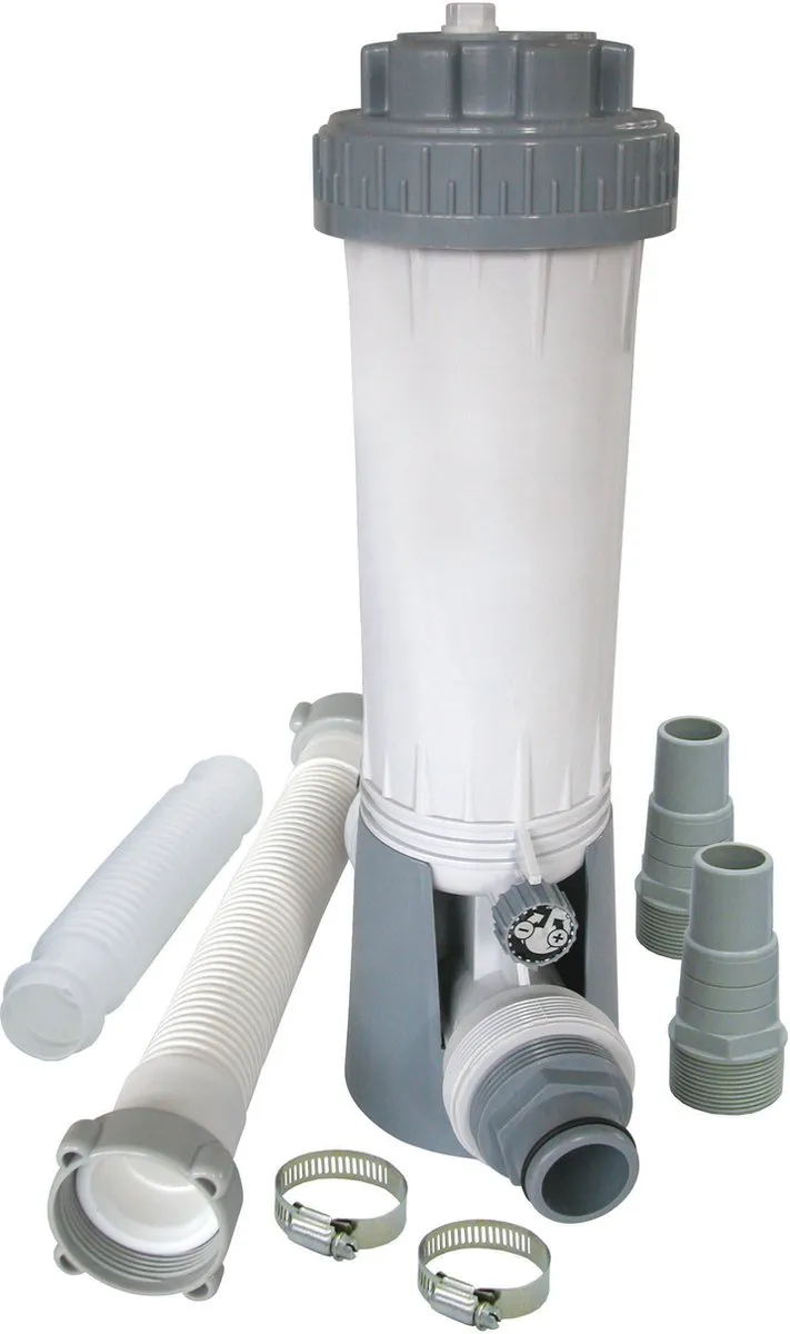 Kokido Klor-In Chloor Doseersluis - automatische chloordispenser - slangaansluiting van 32/38 mm