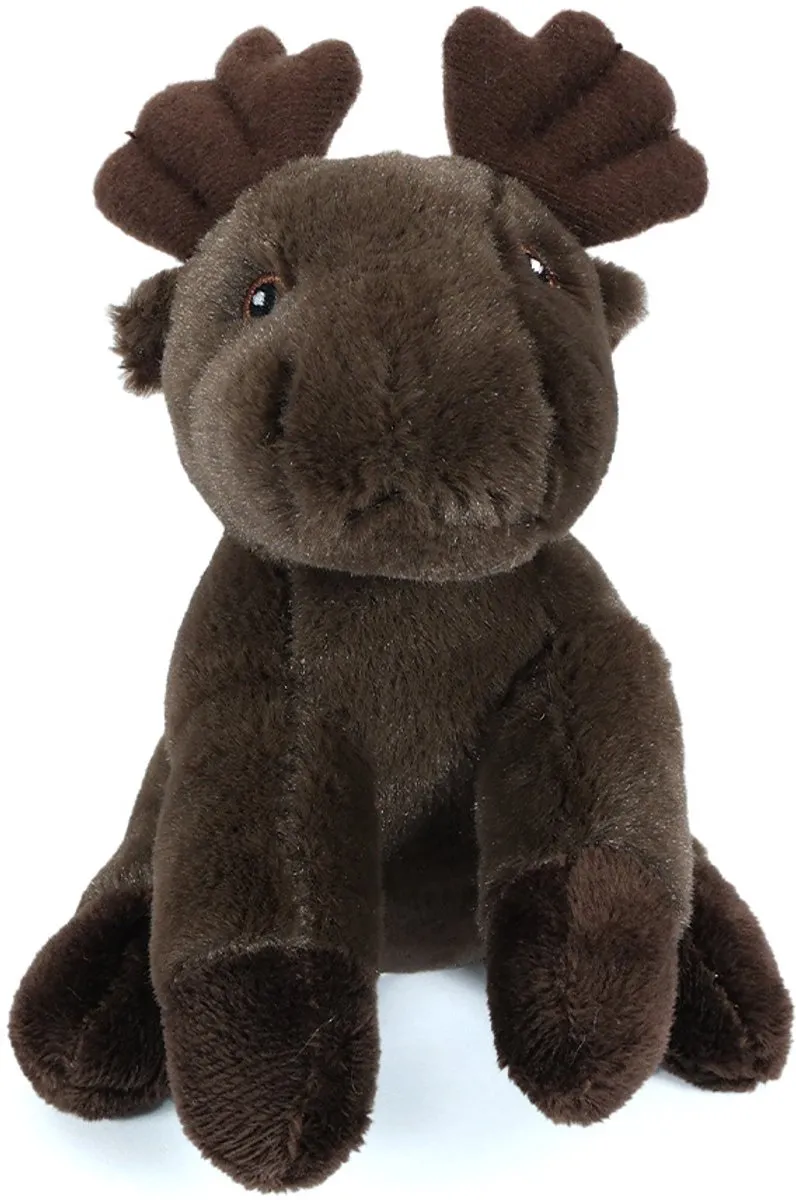 PIA Soft Toys Pluche Eland Knuffel 12cm - Bruin