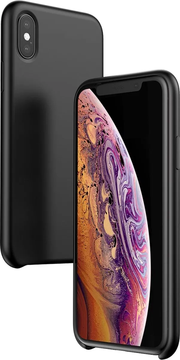 Baseus LSR Series iPhone XS Max Hoes - Zwart
