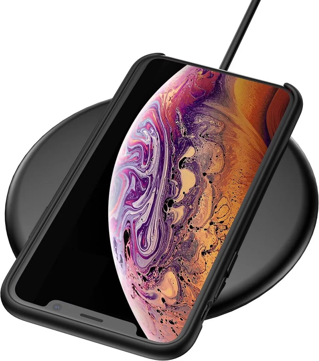 Baseus LSR Series iPhone XS Max Hoes - Zwart