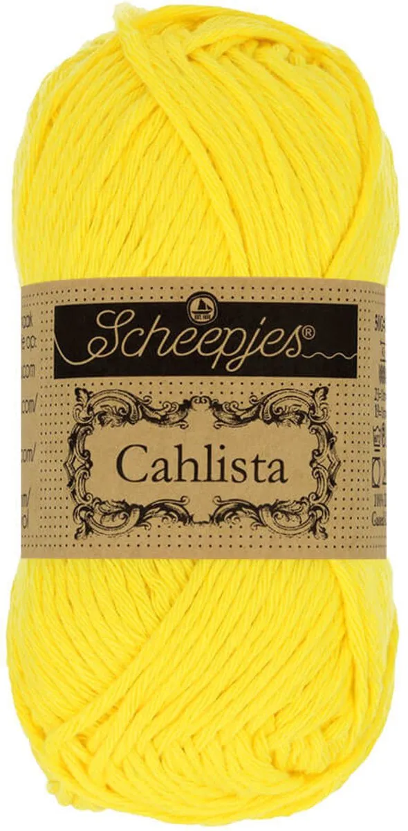 Scheepjes Cahlista Lemon