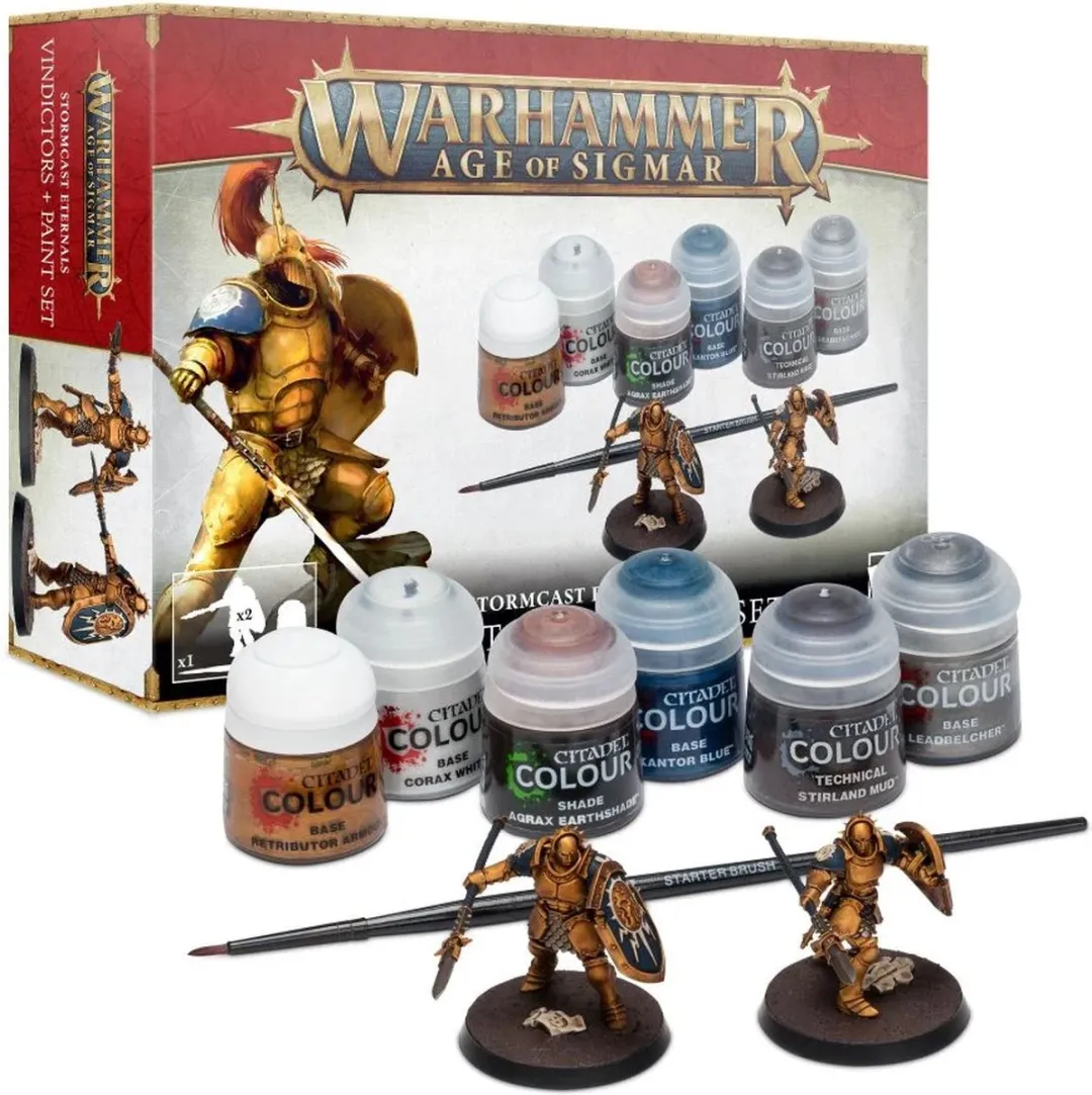 Warhammer Age of Sigmar Stormcast Paintset