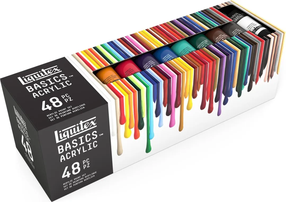 Liquitex Basics Acrylverfset 48x22ml