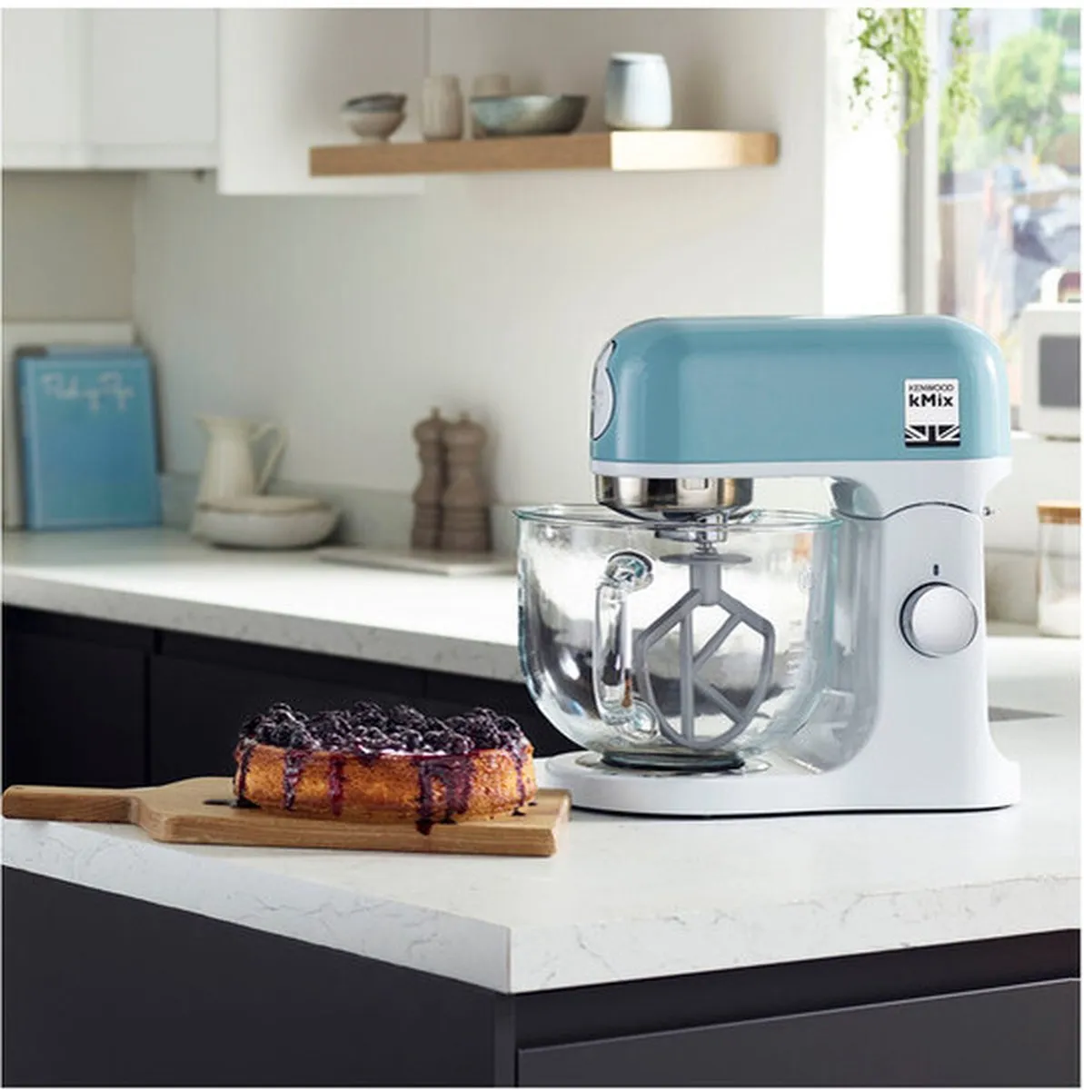 Kenwood kMix KMX754PB Keukenmachine - 1000W - Pastelblauw - afbeelding 6 van 6