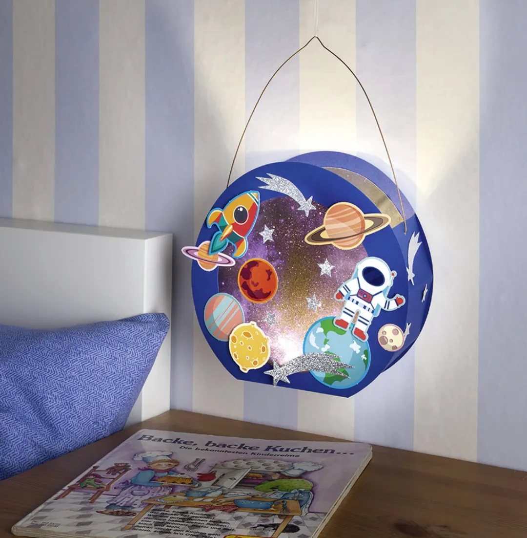 Folia Maakkaartenset Heelal - Blauw - 5 Stuks